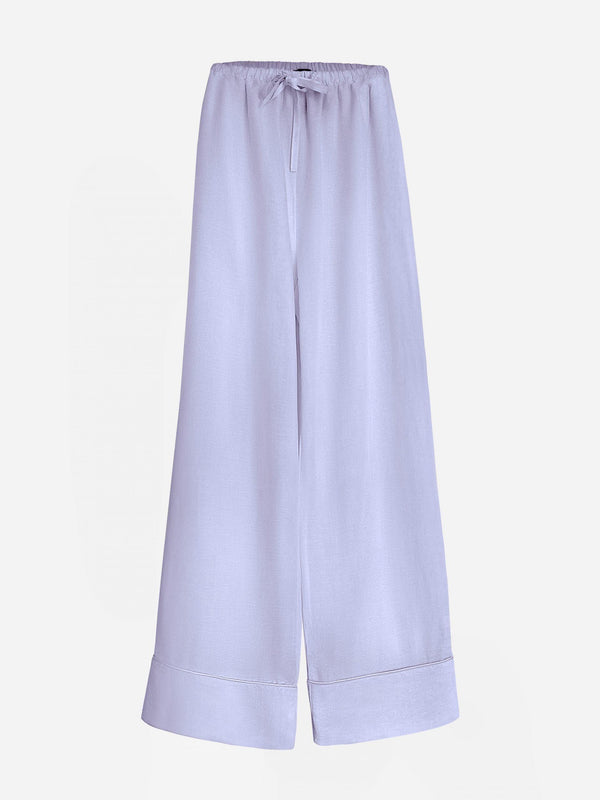 Relaxed Long Linen Trousers "Alaia" - AURÉLINE