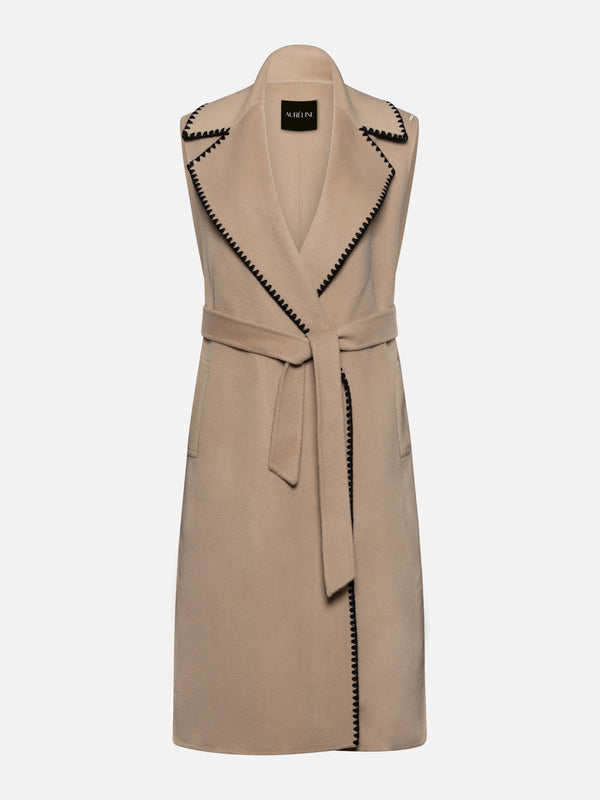 Вълнен Елек "Élodie" с Бродерия 