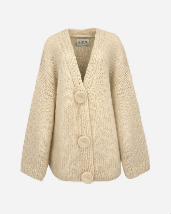 Cashmere and Alpaca Cardigan "Becca"