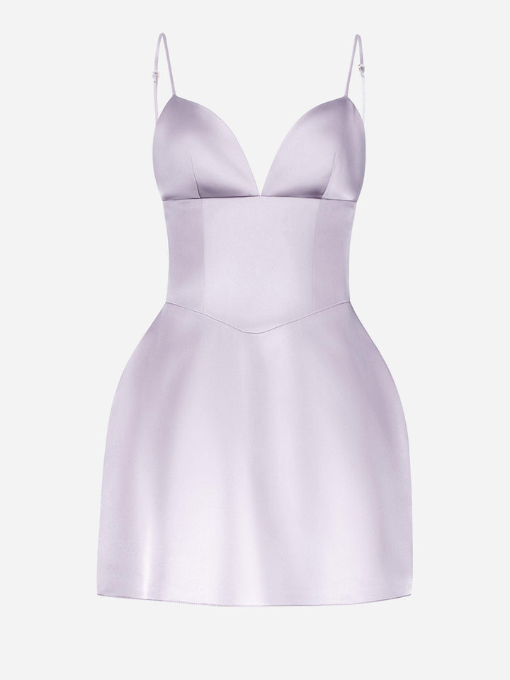 Cocktail Dress "Clair" - "Lilac" - Auréline Atelier