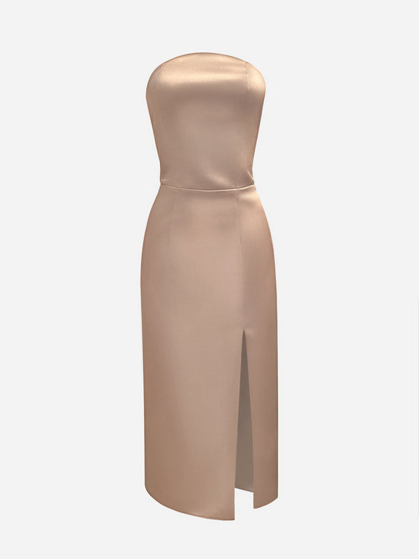 Cocktail Strapless Dress “Camille”